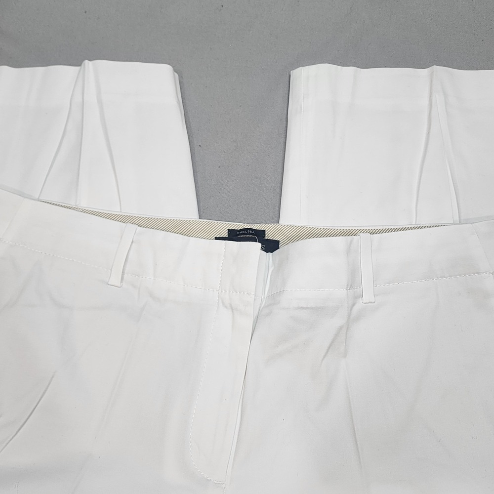 Talbots Women's Chelsea Wide Leg Cropped White‎ Sz 16P NWT